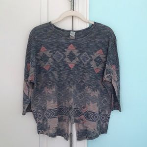 Over the Top Modern Aztec Sweater